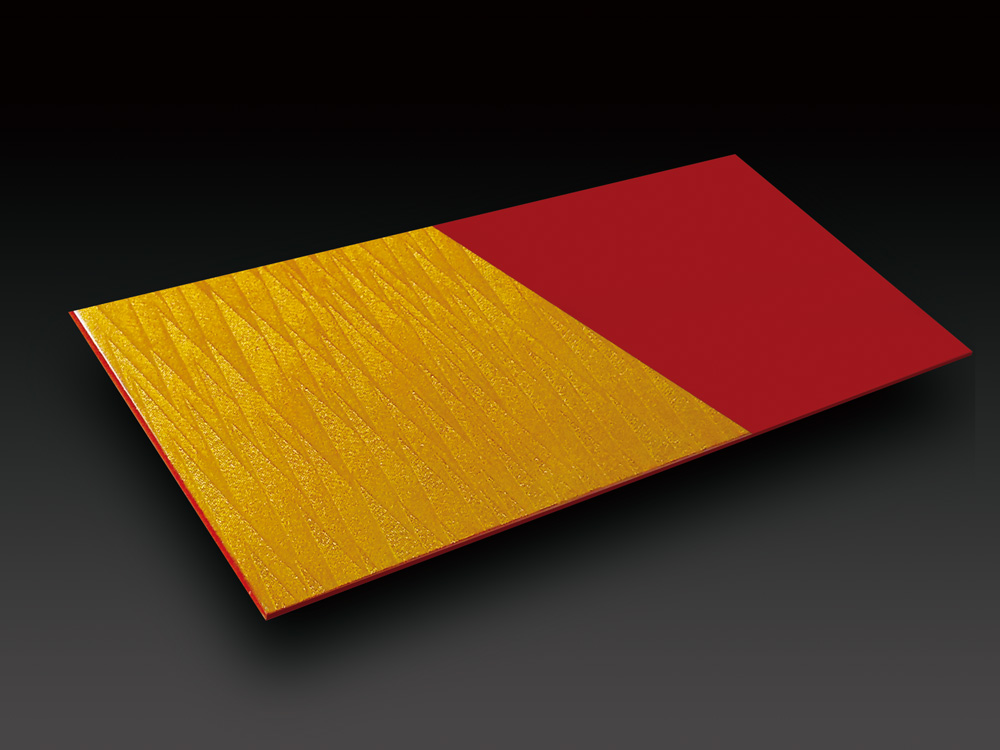 テーブルマット 金襴ブラック