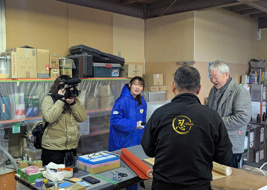 NHK取材